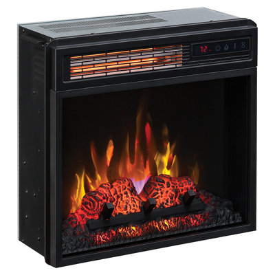 18-In SpectraFire Infrared Electric Fireplace Insert - 2 flame colors - 1,000 SQ. FT -  ClassicFlame, 18II332FGL
