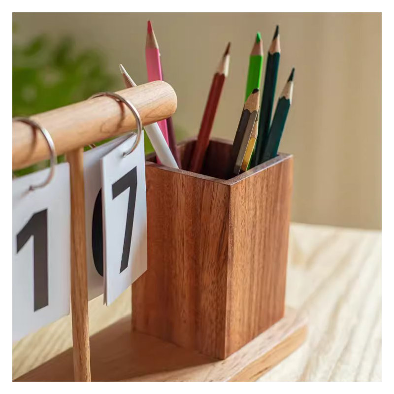 Organisateur de bureau en bois Marjoree