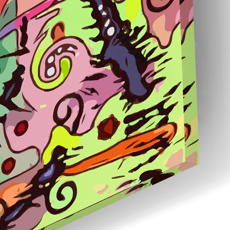 «Look Of Love» par Dean Russo, H 16 po x l 24 po x P 0,2 po
