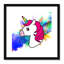 Art sur toile licorne arc-en-ciel-47848628-47848640