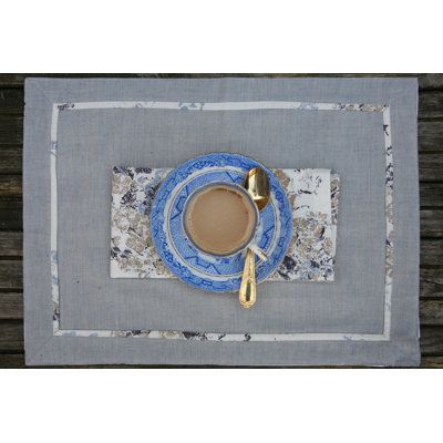 Bonnefoy Cotton Floral Rectangle Placemat