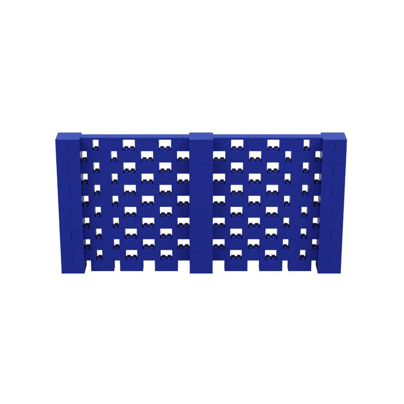 Ensemble mural Everblock, Bleu, H 72 po x l 144 po x P 12 po