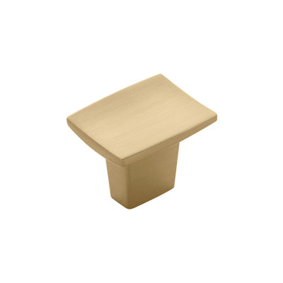 Channel Collection Knob - 1-1/4" x 1 " Cabinet Knob - Contemporary Hardware for Drawers & Cabinets