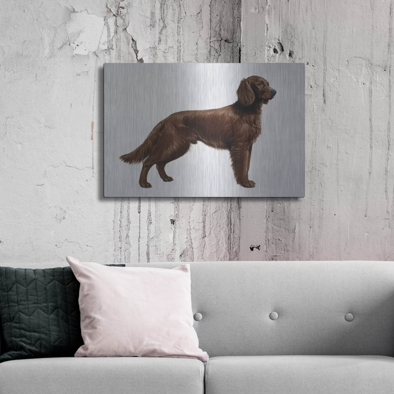 «Irish Setters» par Harro Maass, H 24 po x l 36 po