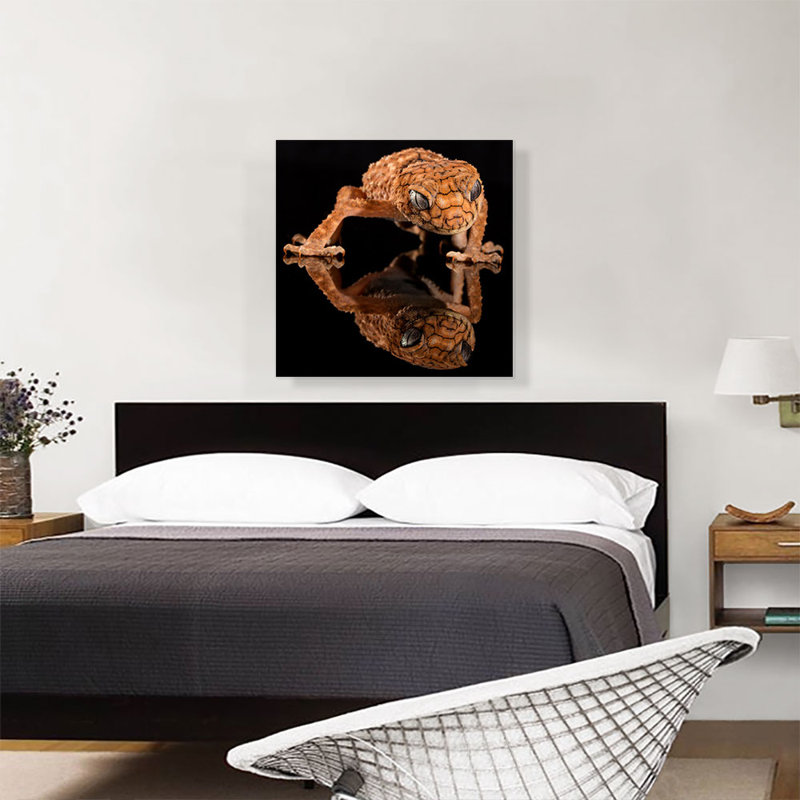 Gecko Home Decor - Reproduction de photo sur toile tendue, H 26 po x l 26 po x P 0,75 po