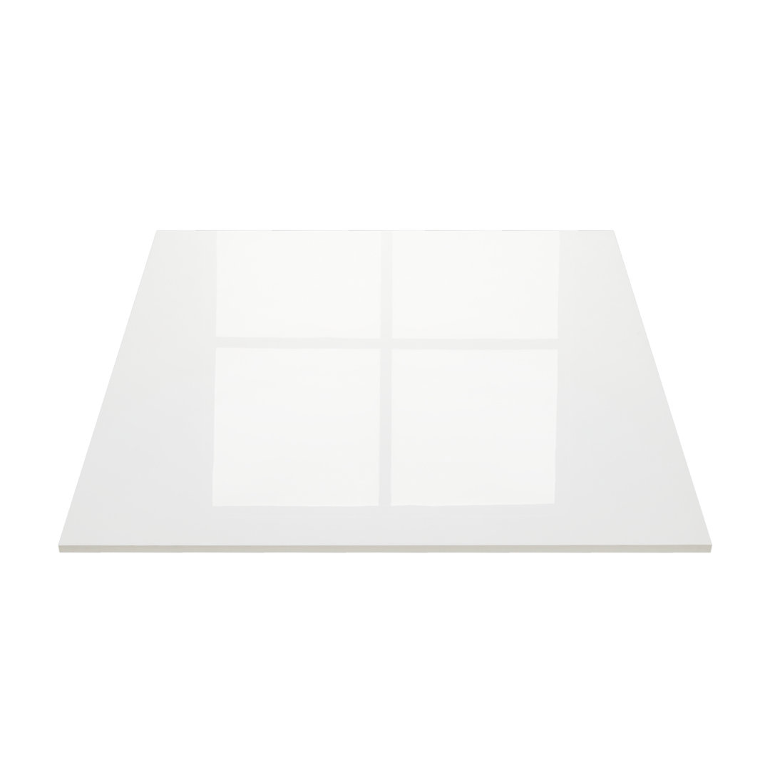 Magnum Super White 24" x 24" Polished Porcelain Floor & Wall Tile Qube Tiles