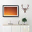 Birds in Flight During an Orange Sunrise - Picture Frame Photograph Print-55501046-55501042