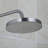 Milan Wall Mount Brushed Nickel Shower Set with Faucet