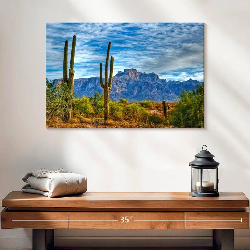 Harnek Giant Saguaro Cactus, 34" H x 51" W