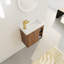 Meuble-lavabo mural compact Hendon