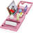 Freestanding Foldable Bamboo Bathtub Tray With Expandable Sides & Multi-Compartment Storage - Space-Saving Tray For Book, Tablet And Wine Organization