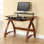 Sunterra Glass Top Computer Desk-74999508-74999509