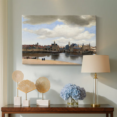 View of Delft-Johannes Vermeer-Gallery Wrapped Canvas-1660–1661