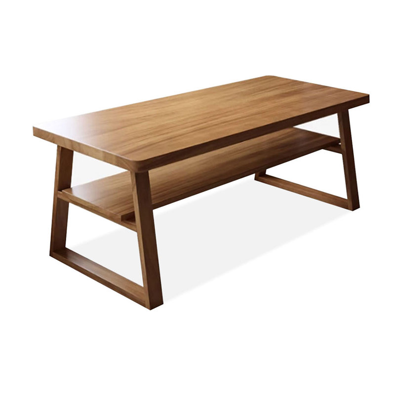 Bureau rectangulaire en chêne massif, H 29,53 po x l 62,99 po x P 31,5 po