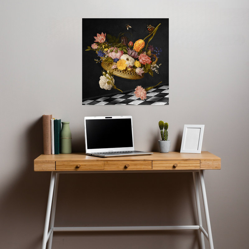 Art contemporain contemporain, H 18" x l 18"
