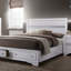 Tête de lit à panneau 1pc avec tiroirs, beaux meubles de chambre à coucher (lit seulement)-118546449-118546452