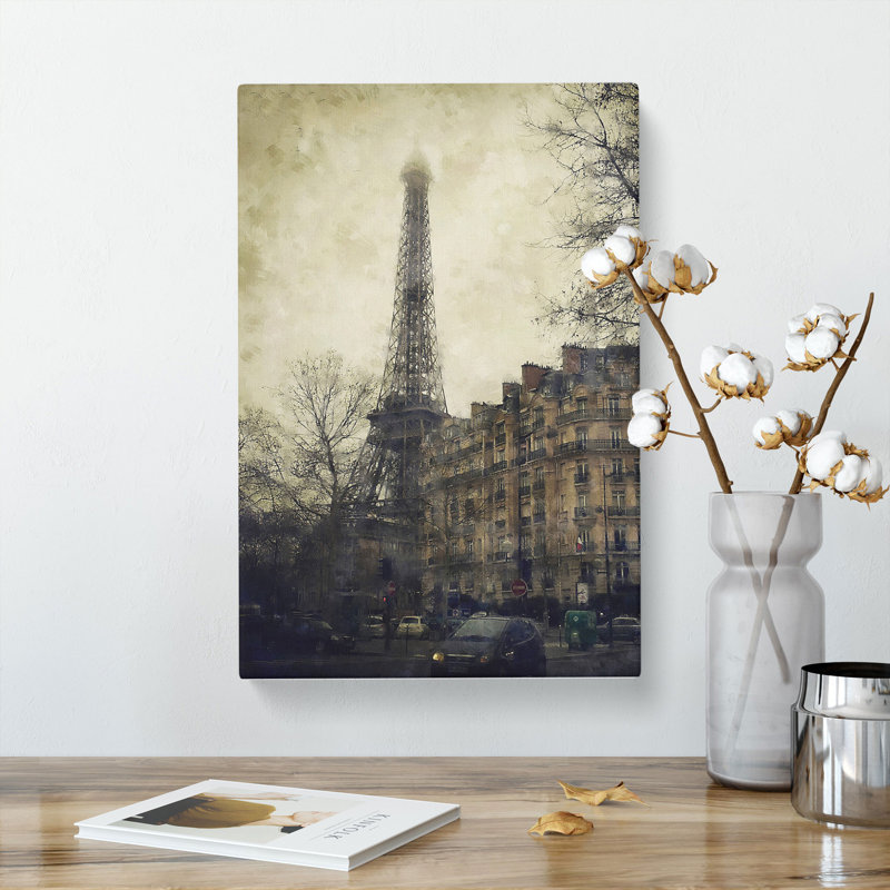 Eiffel Tower Vol.1 - Wrapped Canvas Print, 60cm H x 40cm W x 3cm D