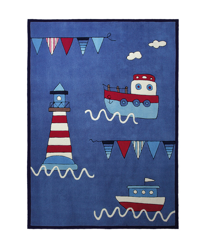 Captains World Hand Woven Area Rug, 70 x 140cm