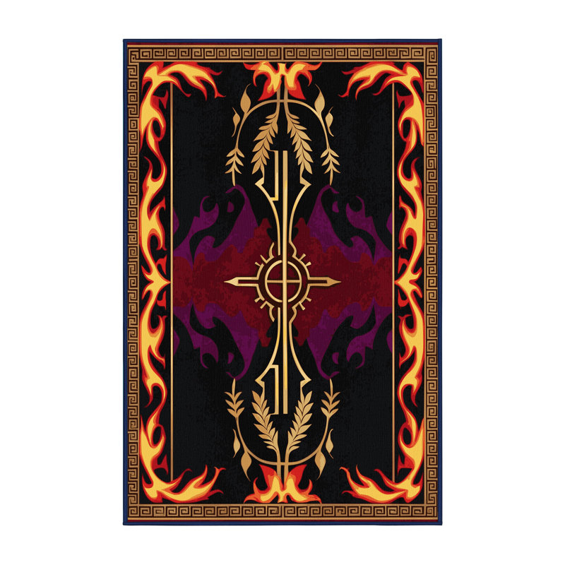 Baroque Serenade Rug, Rectangle 2' x 3'