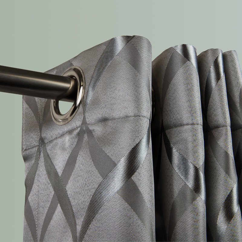 Kamorian Polyester Curtain, 56" W x 63" L