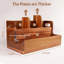 Solid Wood Flatware Caddy