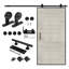 Porte de grange en bois avec quincaillerie d'installation - hauteur de 84 po-79201171-79201167