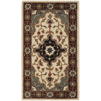 Tapis oriental en laine touffeté à la main Balthrop