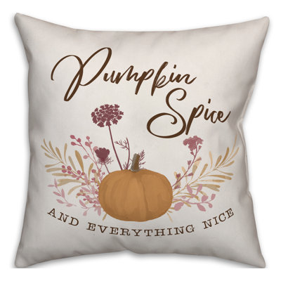 Floral Pillow Insert