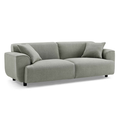 Wallas 231.1Cm Round Arms Sofa