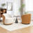 Stith Velvet Upholstered Swivel Barrel Chair-1892168954
