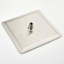 1-Spray Patterns With 2.5 GPM 15.7 In. Ceiling Mount Fixed Shower Head In Brushed Nickel