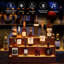 Tabletop Wine Bottle Rack Tan-443382540