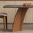 Retro style rock slab rectangular dining table-984028350