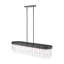 Hoisington 6-Light Linear Pendant with Hammered Water Glass-397833295