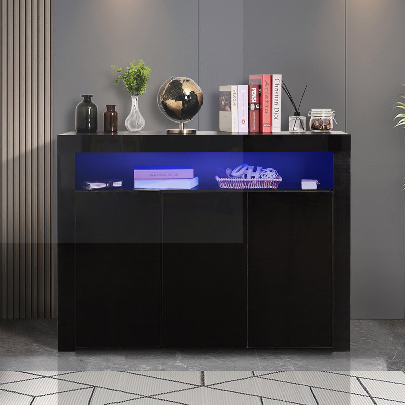 Accent Cabinet, Black