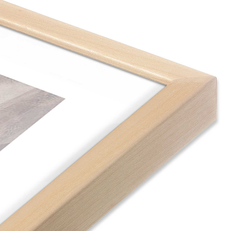 «Sky's Affection» par Carol Strock Wasson, impression sur papier, Érable brut, H 12 po x l 15 po x P 1,25 po