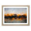 Sunrise over Los Angeles Skyline in Abstract - Picture Frame Graphic Art Print-55724423-55724421