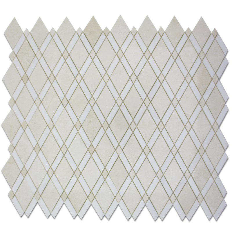 RHOMBOID PERLA w/ DOLOMITE POLISHED