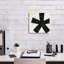«P ponctuated Black Square 7» par Michael Mullan, art mural sur toile-668150435