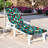  Outdoor Indoor 3'' Lounge Patio Cushion Retro daze wavy sage green ditsy daisy seamless repeat Cute Water-Resistant Chaise Lounge Cushion for Chair Patio Furniture Seat Cushion