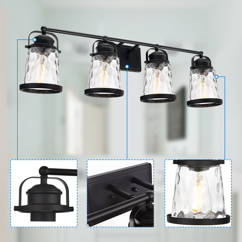 Abela 4 - Light Dimmable Vanity Light