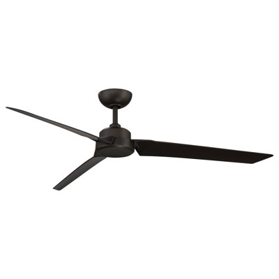 Roboto 3 - Blade Indoor/Outdoor Smart Ceiling Fan with Remote Control Included