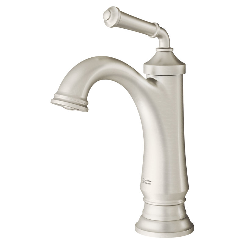 Delancey Bathroom Faucet, Brushed Nickel, Without Hot/Cold Indicator
