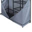 Lit mezzanine en métal avec bureau, tablettes, prise de courant, lumière DEL et garde-robe-2092037432-2092037434