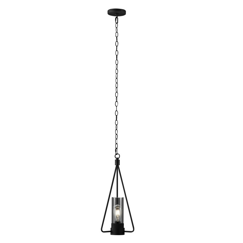Luminaire suspendu cylindrique 1 lumière