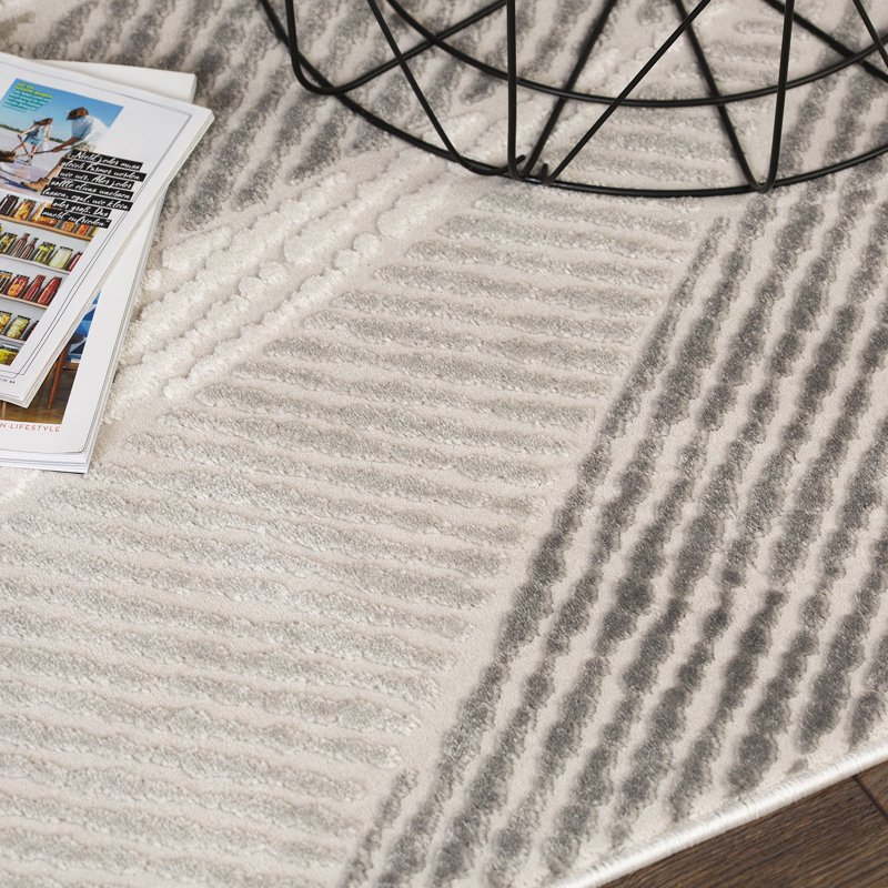 Perdue Abstract Area Rug, Rectangle 120 x 170cm