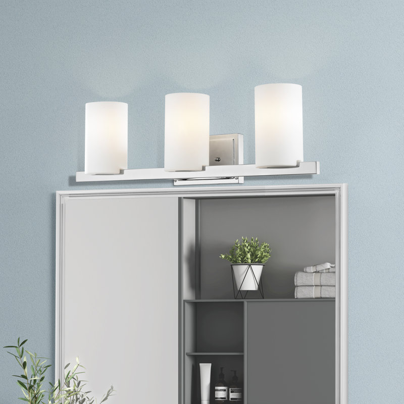 Ariellah 3 - Light Dimmable Vanity Light, Polished Chrome