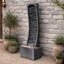 Column Fountain with Lights-395129863