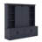 Decorative Tree-Style Entryway Cabinet With Sliding Storage Rails For Living Room & Hallway