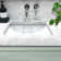 Nantucket Sinks Great Point 12.88'' Ceramic Rectangular Bathroom Sink with Overflow